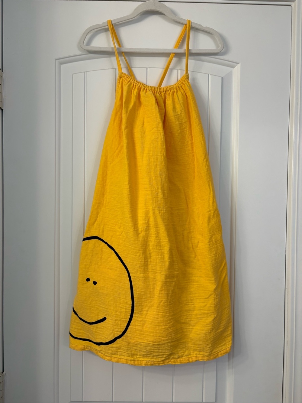 Stem Yellow Smiley Dress